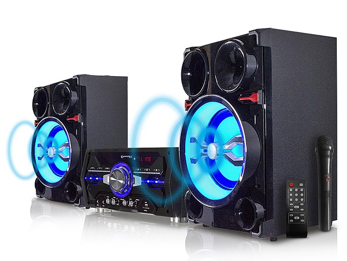 Bluetooth LED Home Entertainment Speaker