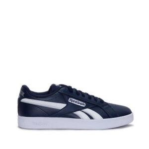 ulasan-sepatu-reebok-men-court-retro-sneakers-navy-stripe