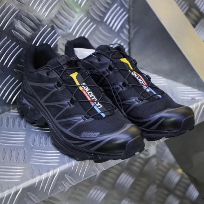 sepatu-salomon-xt-6-goretex-triple-black-tahan-air-dan-nyaman